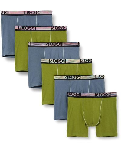 Sloggi Men Go Abc Natural H Short C6p - Multicolour