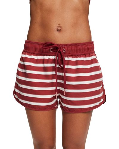 Esprit Brela Beach RCS WV.Shorts Parte Inferiore del Bikini - Rosso