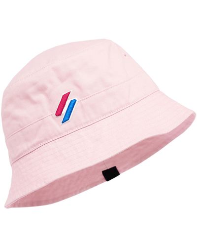 Superdry Code Bucket Hat Chapeau de Poche - Rose