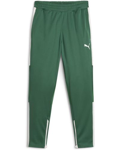 PUMA Mens Blaster Trousers Training Casual Breathable - Green, Green, S