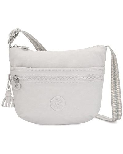 Kipling Synthetic Arto S Handbags - White