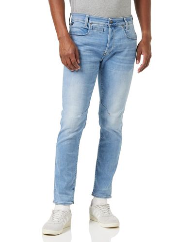 G-Star RAW D-staq 5 Pocket Slim Fit Jeans in Blue for Men | Lyst UK