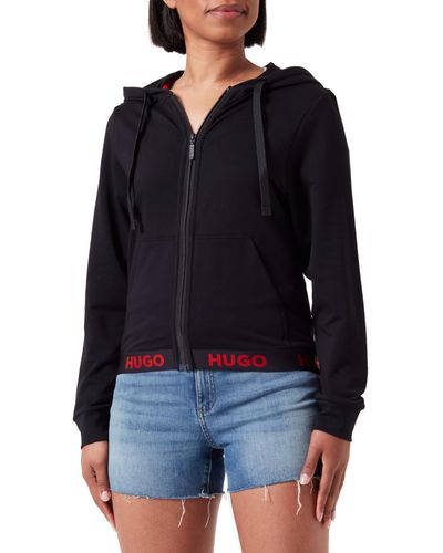 HUGO Sporty Logo_jacket Loungewear - Black