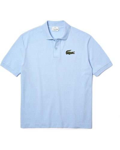 Lacoste Loose Fit Poloshirt - Blauw
