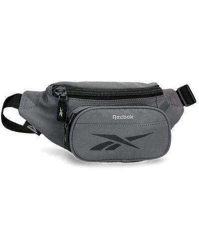 Reebok Newport Gürteltasche mit Tasche grau 35x13x5 cm Polyester - Schwarz