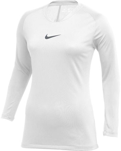 Nike Dri-FIT Park First Layer T-Shirt - Weiß