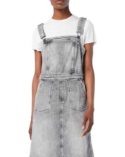 G-Star RAW Eyevi Fit And Flare Dress - Grey