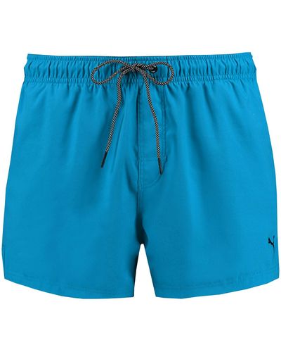 PUMA Badeshose Badeshorts Short Length Swim Shorts - Blau