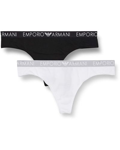 Emporio Armani Underwear Iconic Cotton Unterwäsche - Schwarz