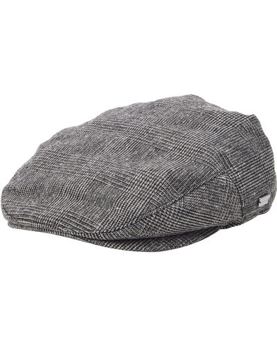 Hackett Pow Brighton Flatcap Cap - Grey