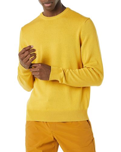 Amazon Essentials Pullover mit Rundhalsausschnitt - Gelb