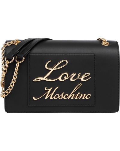 Love Moschino Borsa a spalla Lovely love donna black - Nero