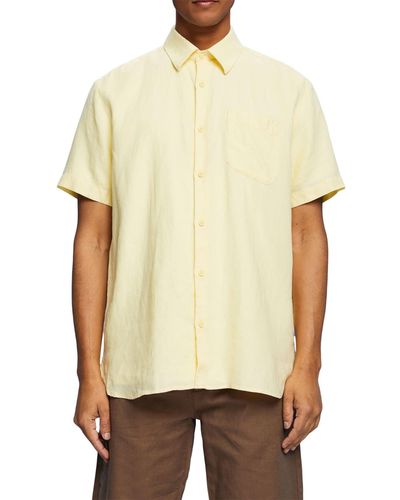 Esprit Collection 043eo2f303 Shirt - Yellow