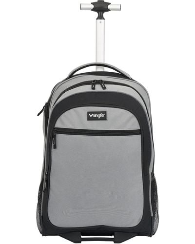 Wrangler Travel Duffel Or Backpack Dobson Set - Gray