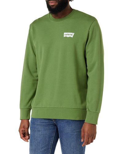 Levi's Standard Graphic Crew Sweatshirt - Groen