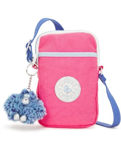 Kipling Tally Minibag Leichte Crossbody Mini Nylon Handytasche - Pink