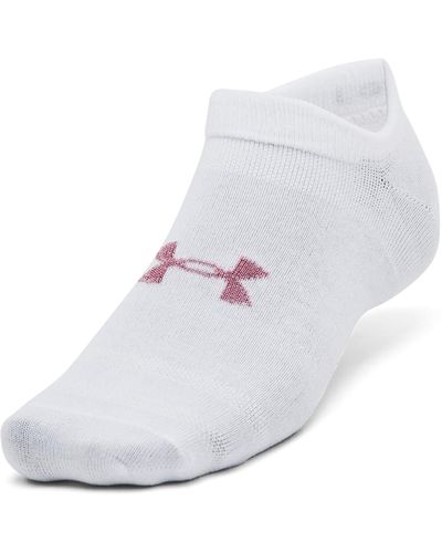 Under Armour Show Socks - Pack Of 3 - White
