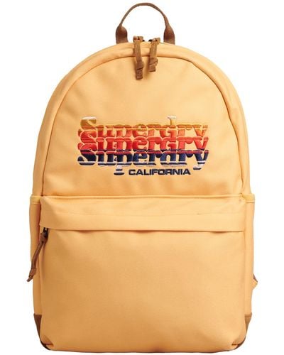Superdry Vintage Graphic Montana Y9110172a Pigment Yellow Os - Orange