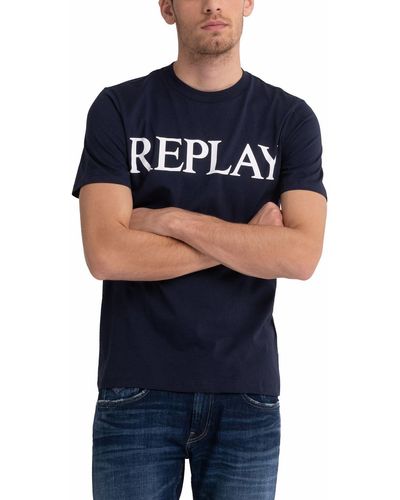Replay M6475 T-shirt - Blue