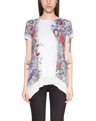 Desigual TS_Daphne T-Shirt - Blanc