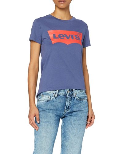Levi's The Perfect Tee T-Shirt - Bleu