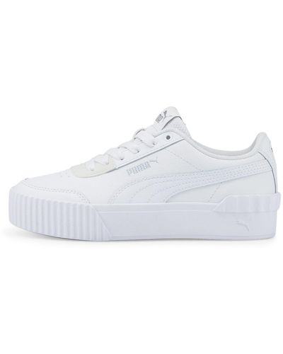 PUMA Carina Lift Jugend Sneaker - Weiß