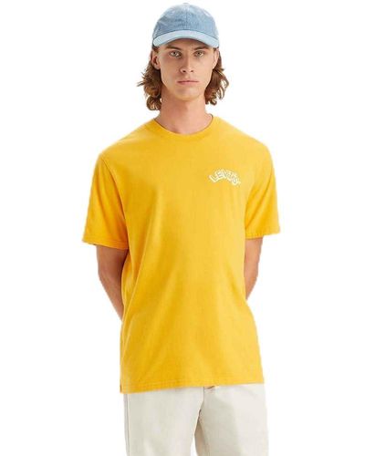 Levi's Ss Relaxed Fit Tee Yellows