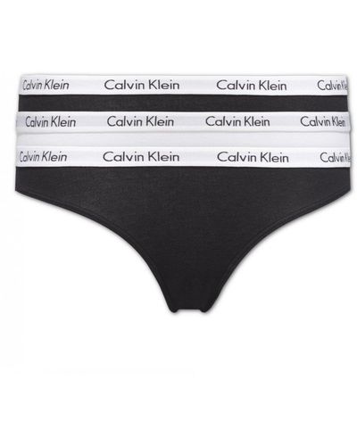 Calvin Klein Bikini lot de 3 - Noir