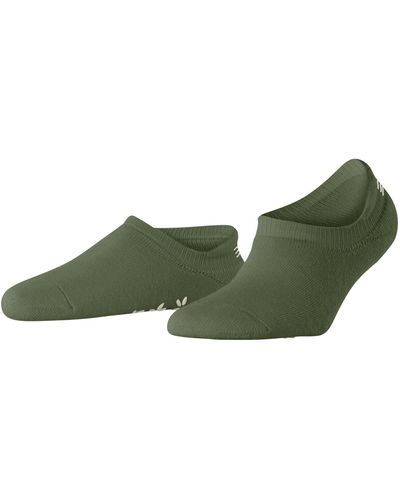 Esprit Home W Hp Cotton Grips On Sole 1 Pair Trainer Socks - Green