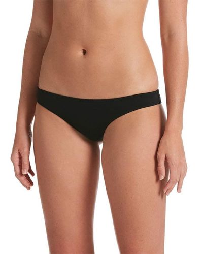 Nike Freche Unterseite Bikinihose - Schwarz