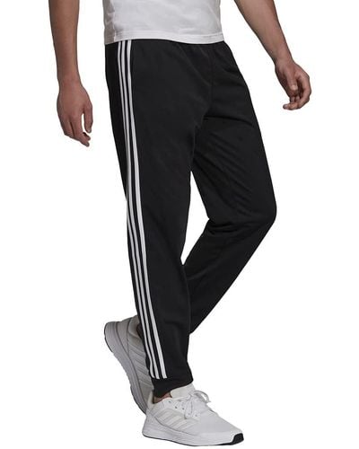adidas Aeroready Essentials Tapered Cuffed Woven 3 bandes pour homme - Noir