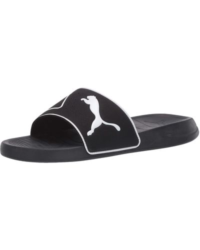 PUMA Popcat Slide Sandal - Black