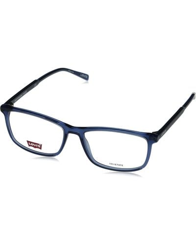 Levi's Lv 1018 Rectangular Prescription Eyeglass Frames - Black