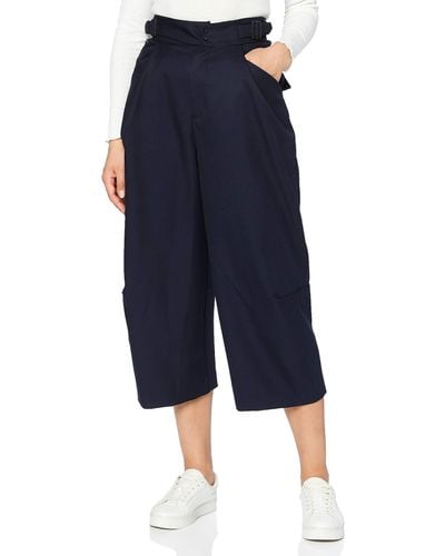 G-Star RAW 3d Cropped Wide Trousers - Blue