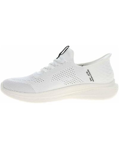 Skechers 210810 Moccasin - White