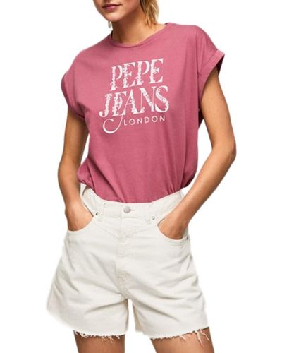 Pepe Jeans Linda T-Shirt - Rose