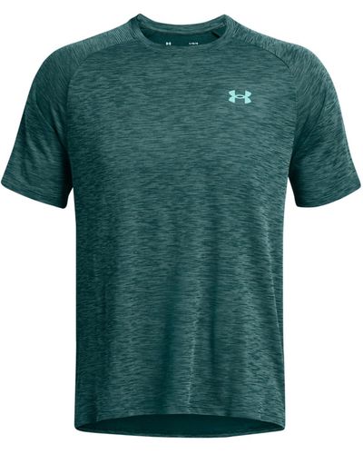 Under Armour Tech Textured Short Sleeve T-shirt - Green