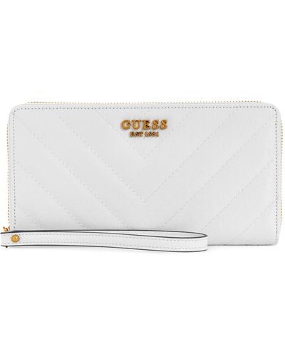 Guess Jania Cheque Organizer White - Wit