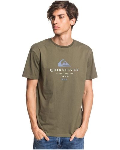 Quiksilver S First Fire T-shirt - Green