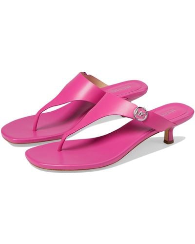 Michael Kors Lucinda Kitten Slide Sandal - Pink