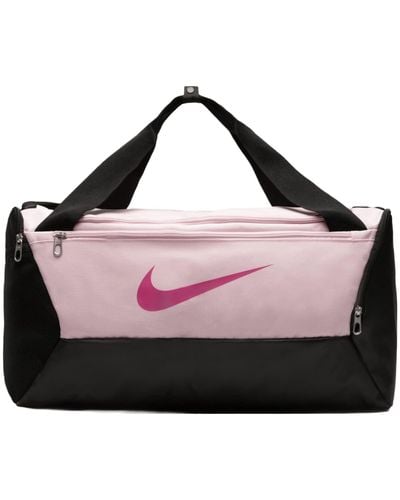 Nike Brasilia 9.5 Small Training Gym Sports Duffel Bag - Pink