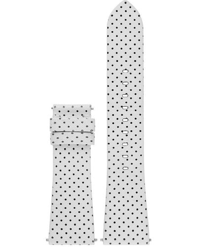 Michael Kors Lederen Horlogeband Mkt9023 - Wit
