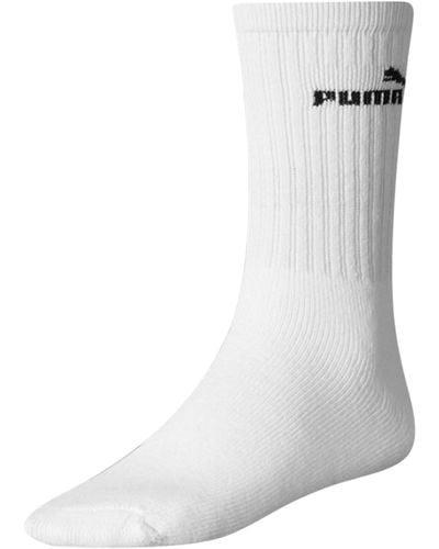 PUMA Sports 6 Paar Socken - Weiß