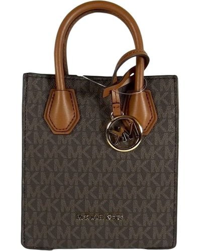 Michael Kors Mercer Extra small Pebbled Leather Crossbody Bag in