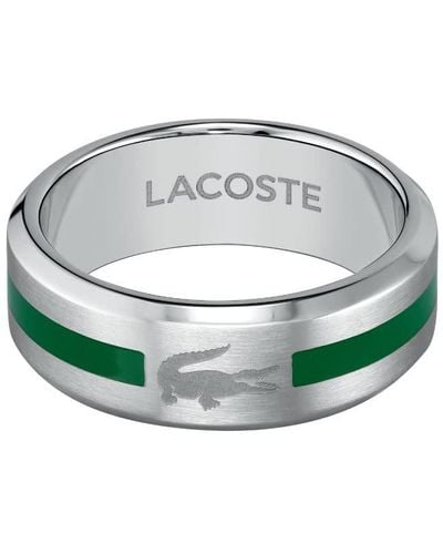 Lacoste Men's Baseline Collection Ring - 2040083j - Green