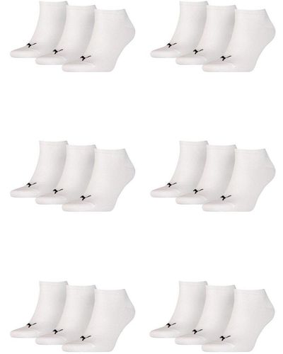 PUMA Socken Quarter Sneakers , 9er Pack (Weiß