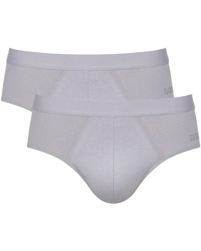 Sloggi Men Go Abc 2.0 Brief 2p Underwear - White
