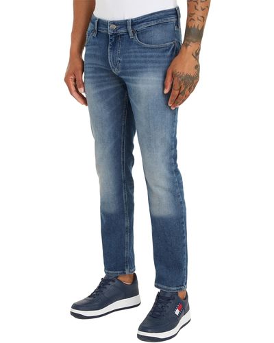 Tommy Hilfiger Scanton Slim BH1264 DM0DM18721 Pantaloni di Jeans - Blu