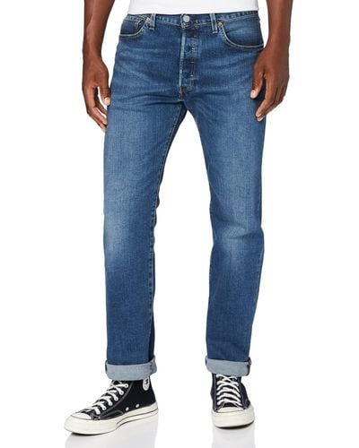 Levi's 501® Original Fit Jeans,Bulldog Indigo Mask,34W / 30L - Blau