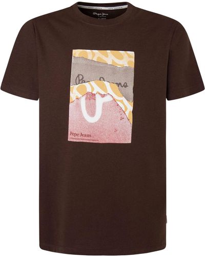Pepe Jeans Kenelm T-Shirt - Marrón